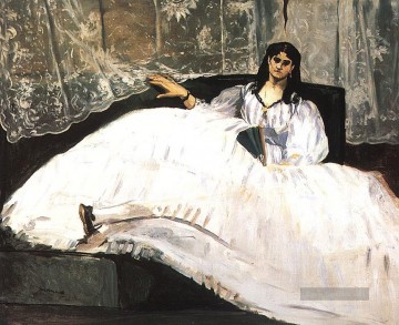  Manet Galerie - Baudelaires Herrin Reclining Studium von Jeanne Duval Realismus Impressionismus Edouard Manet